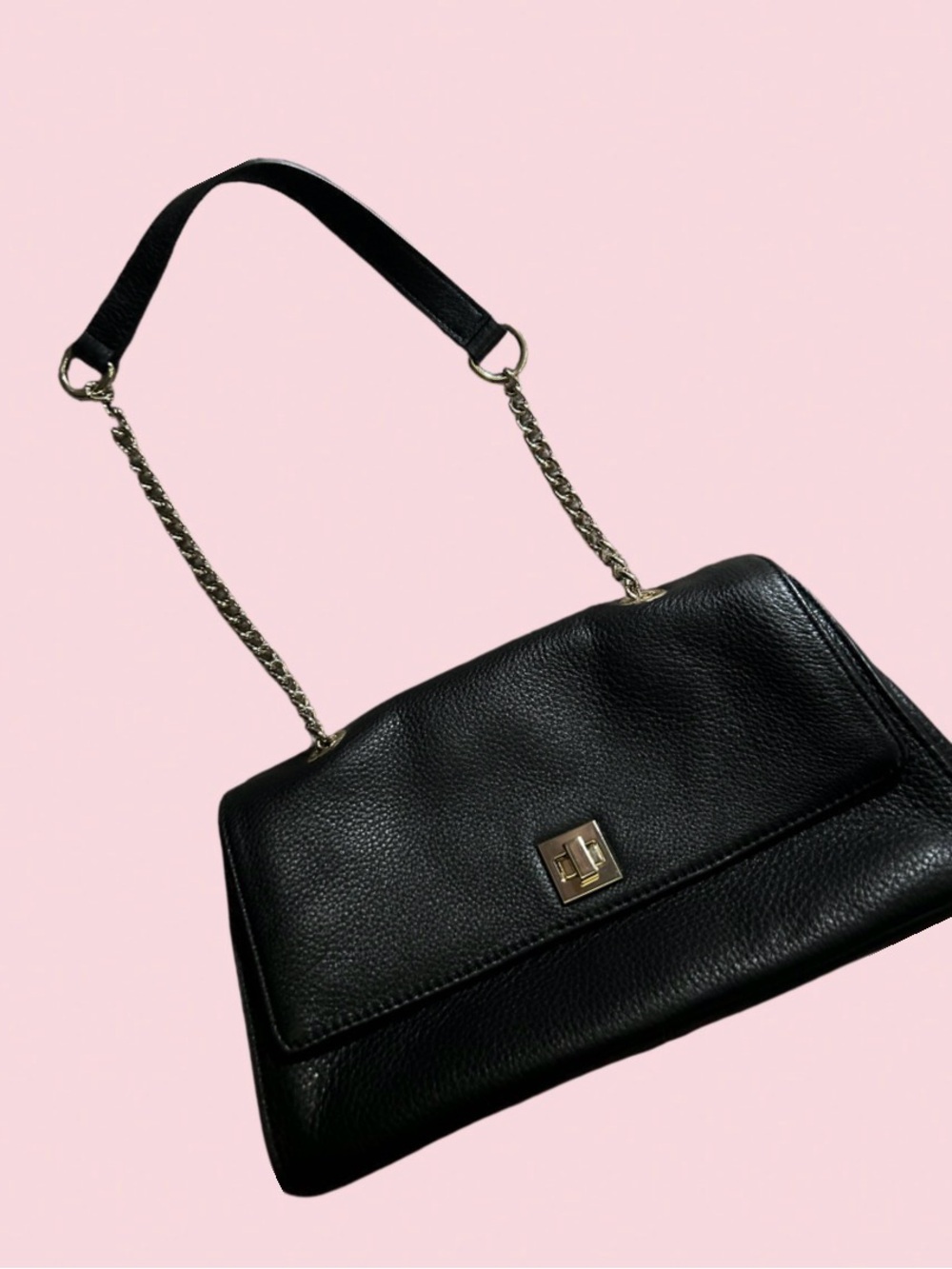Talbots leather chain shoulder bag